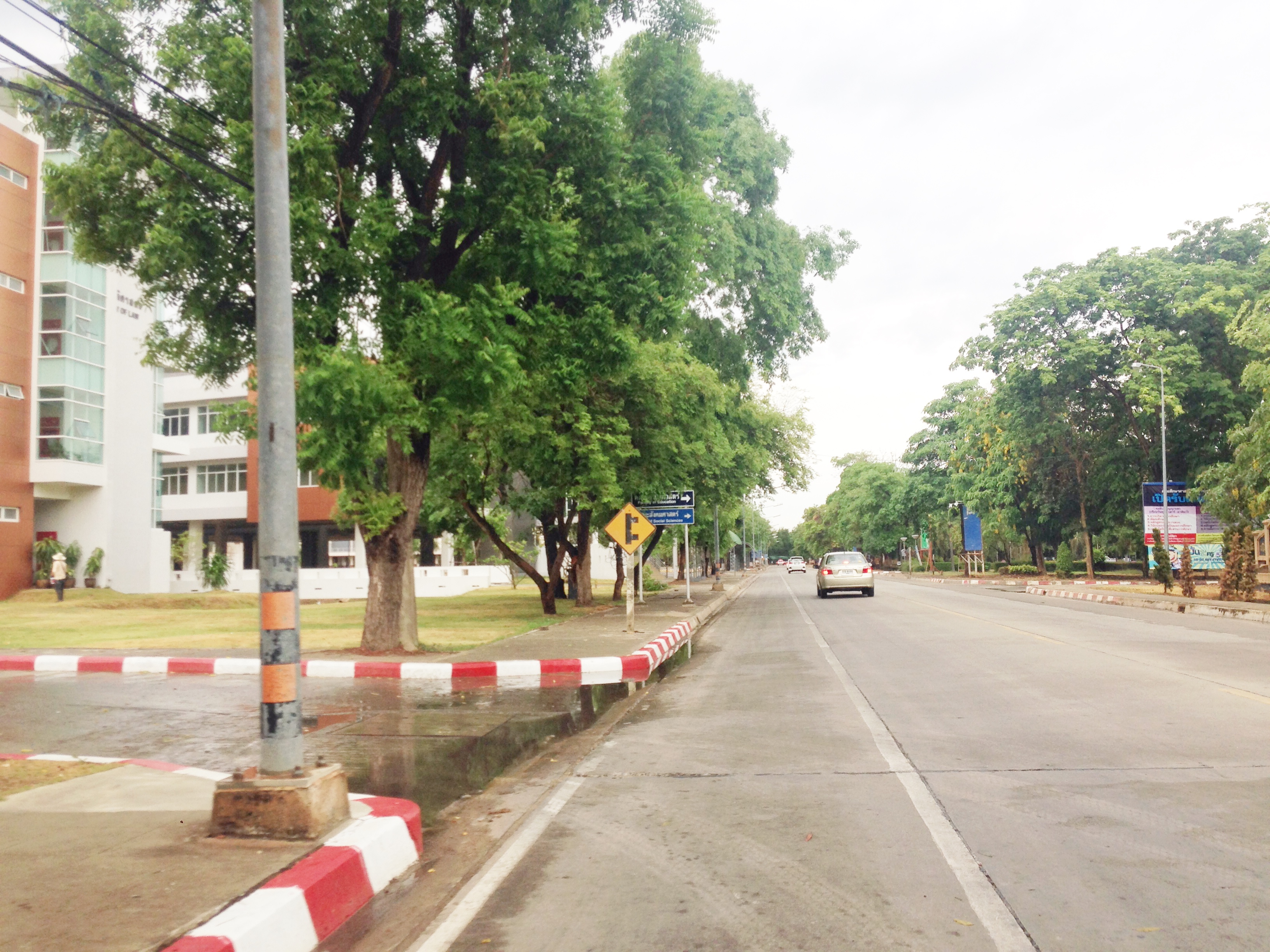 19 พ.ค. 59 ม.นเรศวรฝนตกหนักอากาศชุ่มชื่น