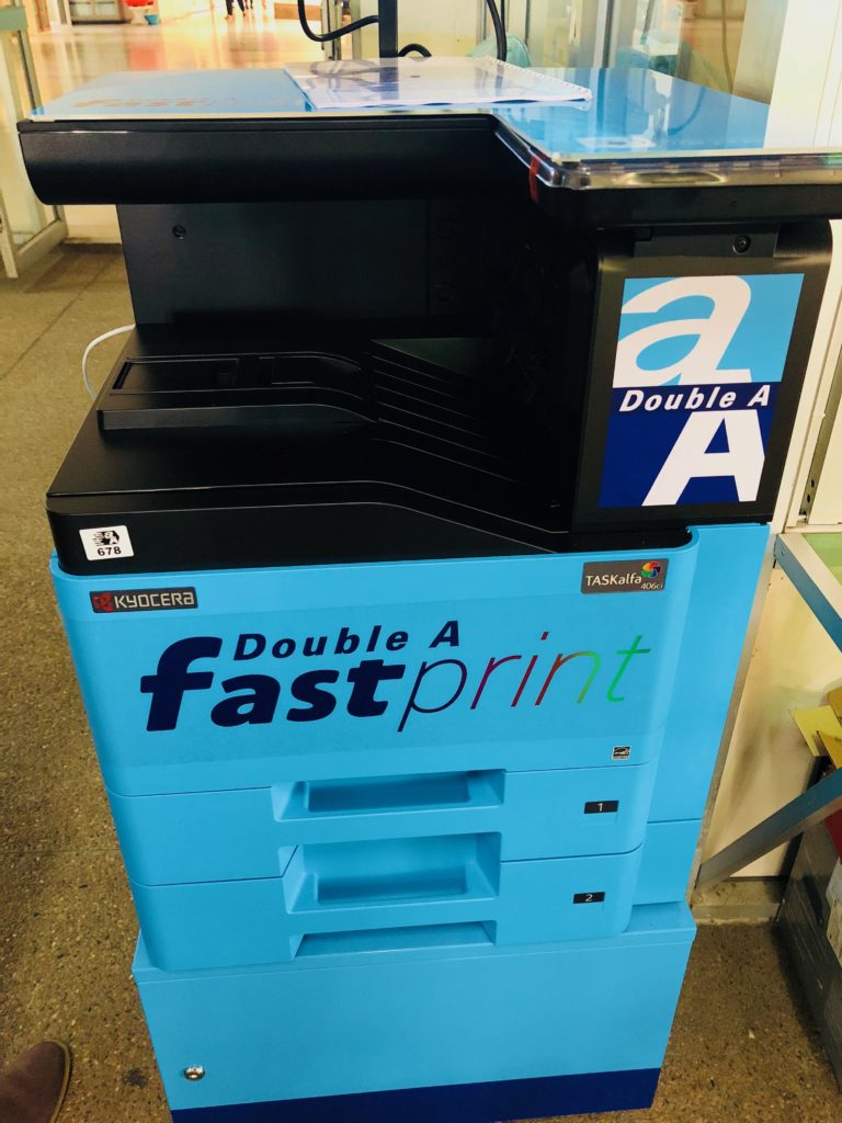 รีวิว] Fast Print Double A บริการปริ้นงานราคาประหยัด 24 ชั่วโมง